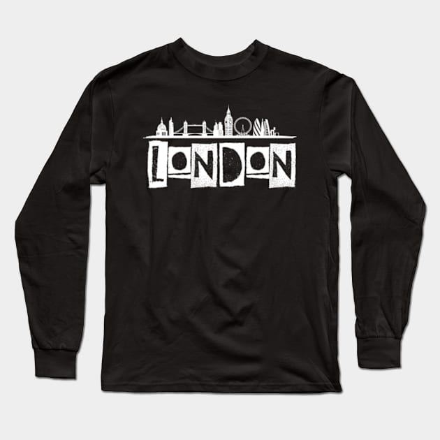 London souvenir tshirt cool london gift Long Sleeve T-Shirt by AstridLdenOs